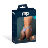 Male Power So Cumfy Gingham Jock Purple S/M