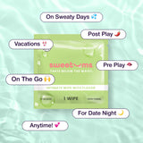 Sweetums Intimate Wipes Sweet Mint Flavor 10-Pack