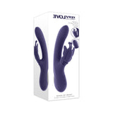 Evolved Wings Of Frenzy Thrusting Butterfly Dual Stimulator Purple