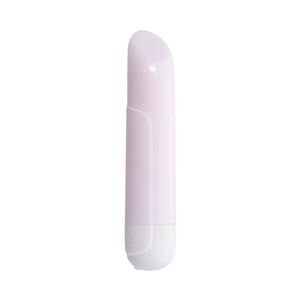 Evolved Shine On Glowing Pink Vibrating Bullet White/Pink