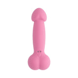 Selopa A Bit Nutty Floppy Phallic Mini Vibrator Pink