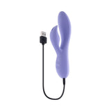 Selopa Purple Craze Dual Vibe With Ear-Shaped Stimulator Purple