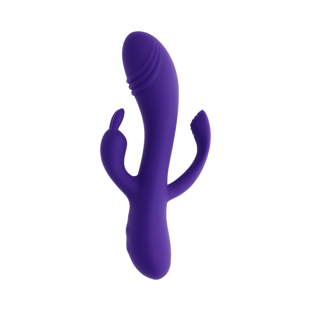 Selopa Hit The Mark Curved-Shaft Vibrator Blue
