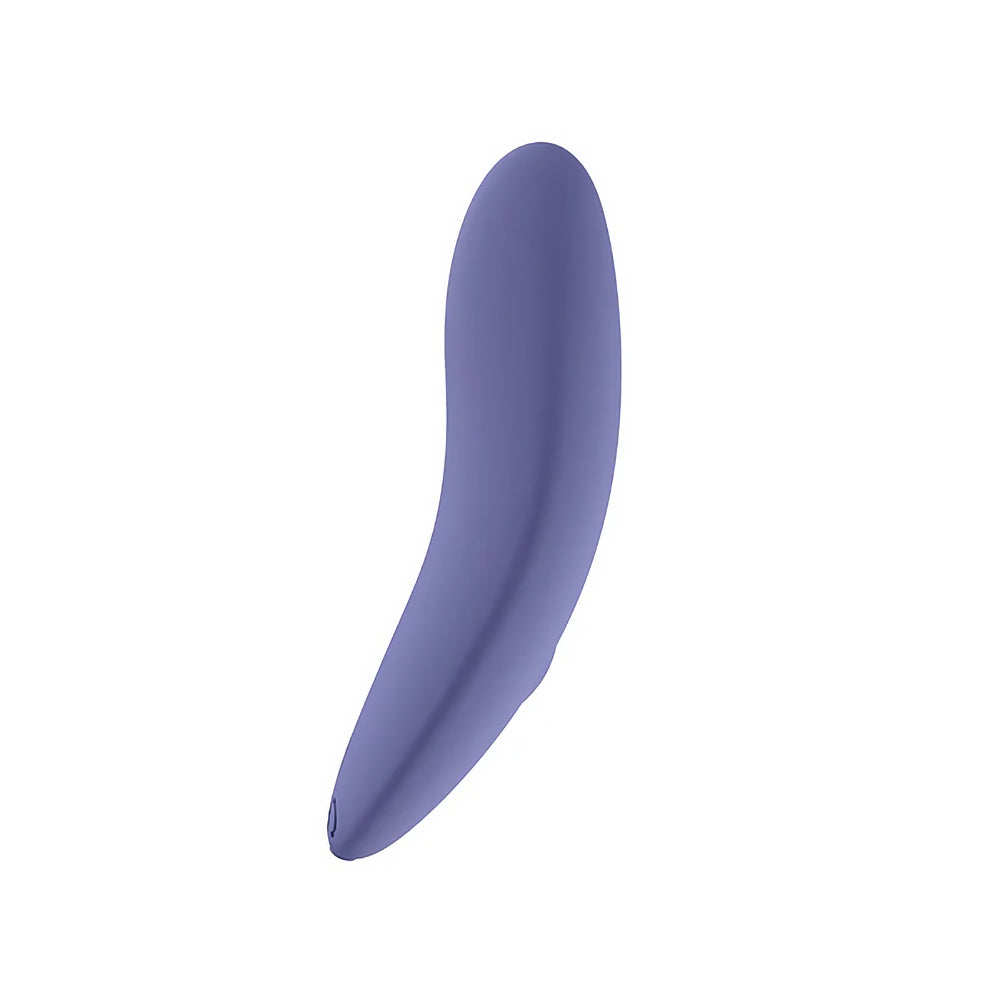 Spectrum Essentials Rechargeable Silicone Compact External Vibrator Purple