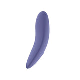 Spectrum Essentials Rechargeable Silicone Compact External Vibrator Purple