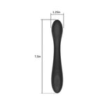 Spectrum Essentials Rechargeable Silicone G-Spot Vibrator Black