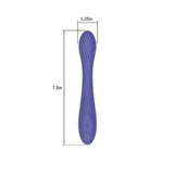 Spectrum Essentials Rechargeable Silicone G-Spot Vibrator Purple