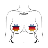 Pastease Retro Horizon Color Petal Breast Pasties