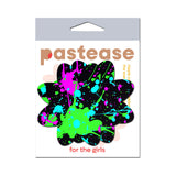 Pastease Vibrant Neon Paint Splatter Petal Breast Pasties