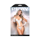 Fantasy Lingerie Play Purely Promiscuous 4-Piece Angel Costume Set S/M