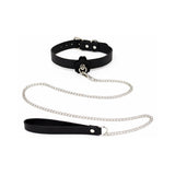 Heat Tease Flower Collar Black/Pink