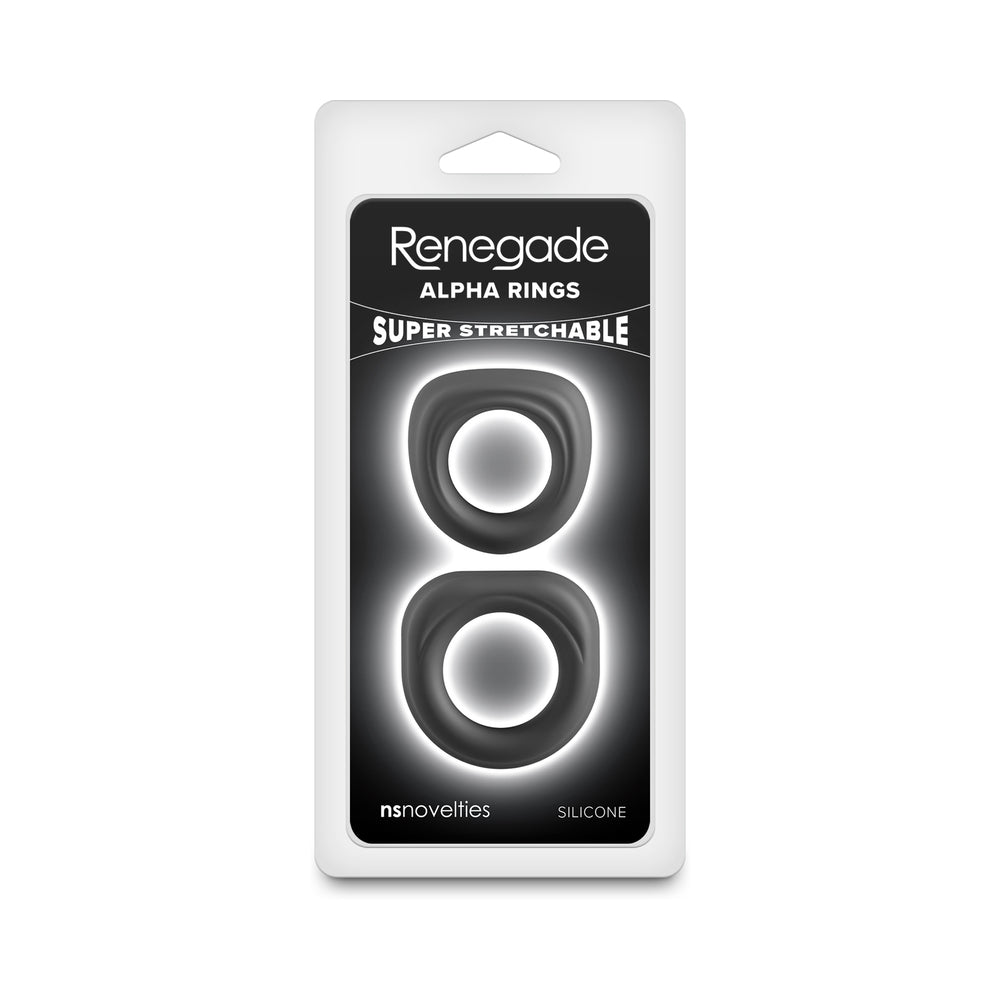 Renegade Alpha Rings Black