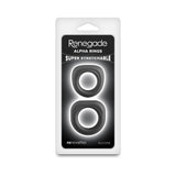 Renegade Alpha Rings Black