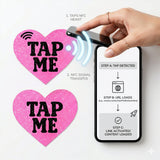 Neva Nude Tap Me Pink Heart Smart NFC Pasties