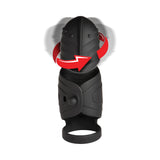 JOCK Advanced Helmet Humper Gyrating&Vibrating Silicone Masturbator