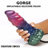 Creature Cocks Gorge Inflatable Silicone Dildo