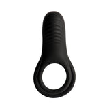 JOCK Enhancers Hard-On Vibrating Silicone C-Ring w /Clit Stim