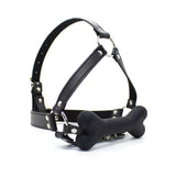 Ple''sur Face Harness Dog Bone Gag