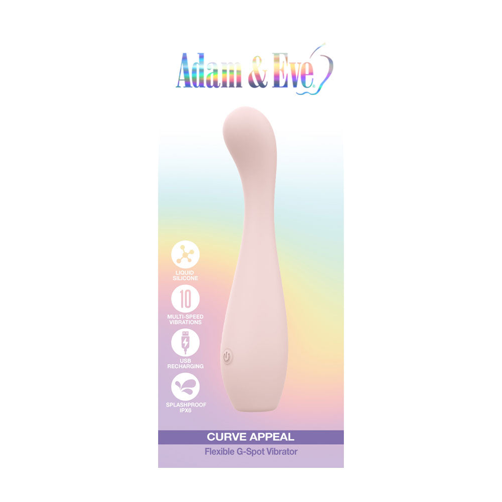 Adam & Eve Curve Appeal Flexible G-Spot Vibrator