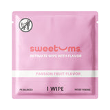 Sweetums Intimate Wipes Passion Fruit Flavor 10-Pack