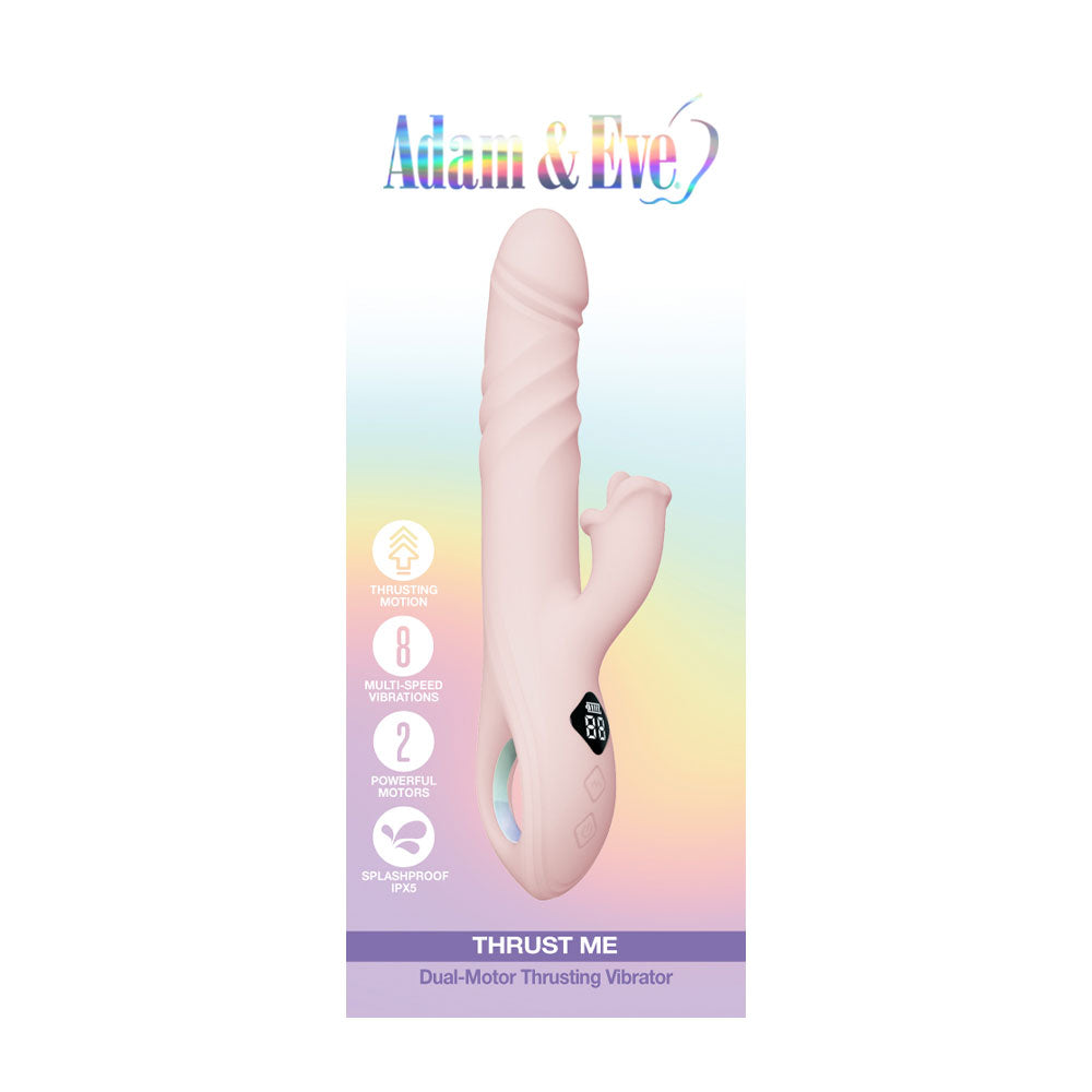 Adam & Eve Thrust Me Dual-Motor Thrusting Vibrator