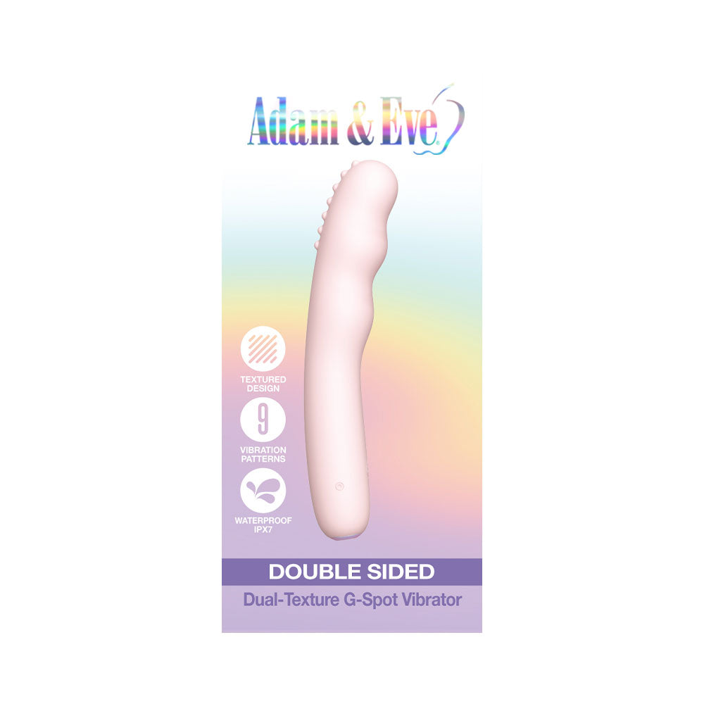 Adam & Eve Double Sided Dual-Texture G-Spot Vibrator