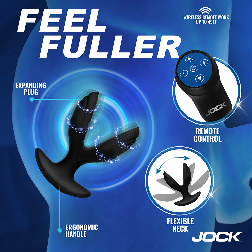 JOCK Electro Power Pulse E-Stim Anchor Anal Plug