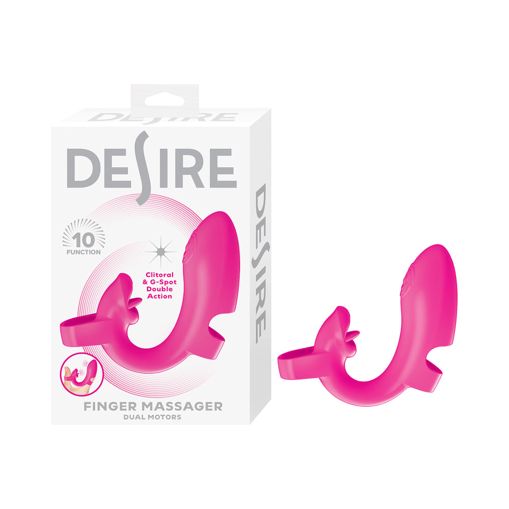 Desire Finger Massager Pink