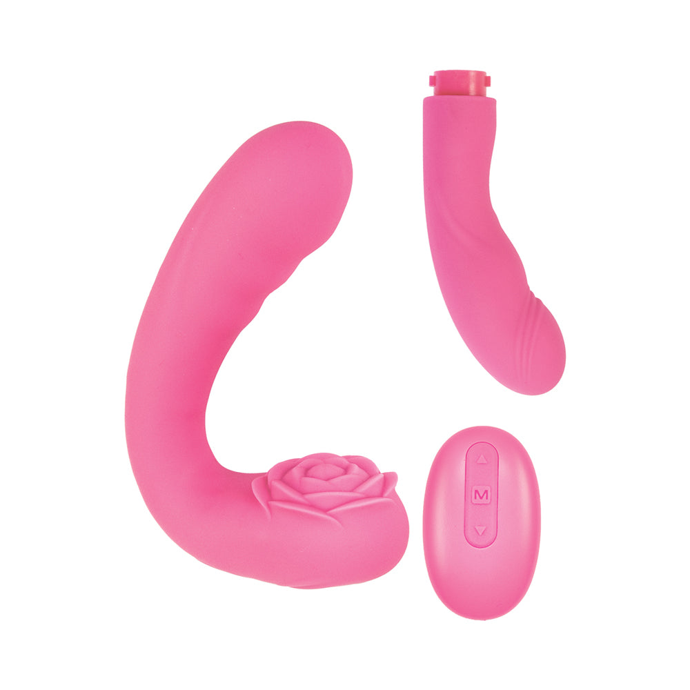 Desire Dual Vibrator 2 Piece Pink