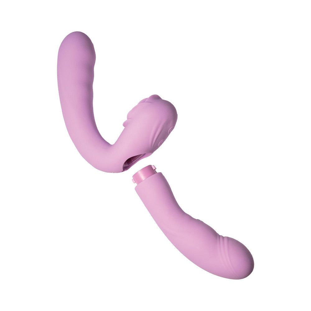 Desire Dual Vibrator 2 Piece Lavender