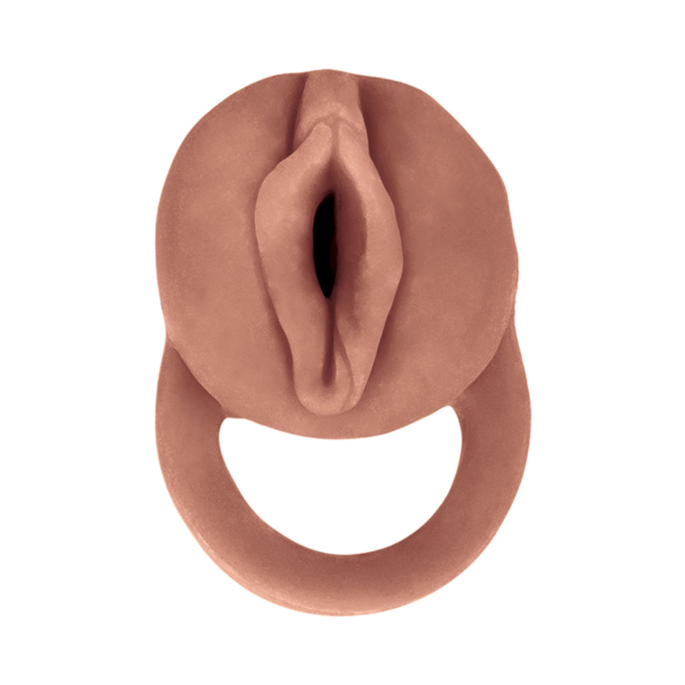 The Great Extender 2 in 1Extender&Masturbator 9in Brown