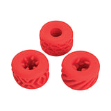 Super Stretchy Stroker Rings 3 Pack Red