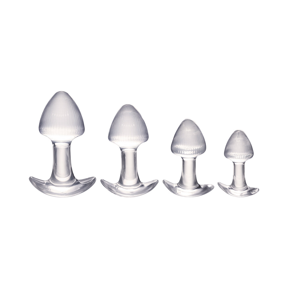 Walk Around Trainer Plugs 4-Piece Set Clear