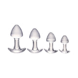 Walk Around Trainer Plugs 4-Piece Set Clear