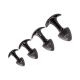 Walk Around Trainer Plugs 4-Piece Set Black