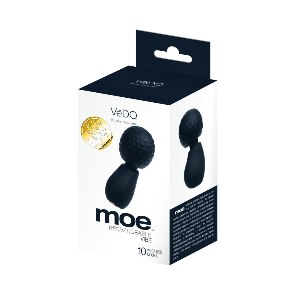 VeDO Moe Rechargeable Extra Mini Wand Black
