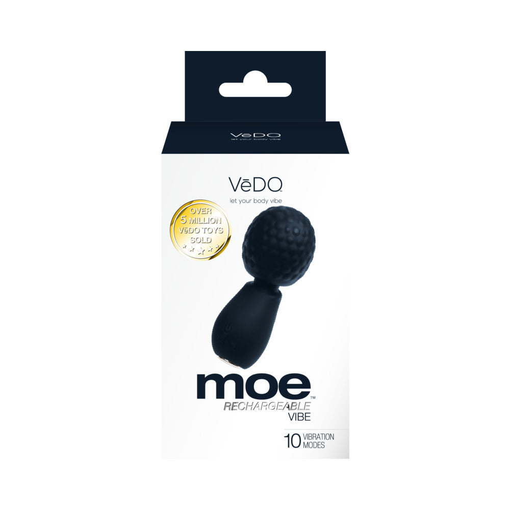 VeDO Moe Rechargeable Extra Mini Wand Black