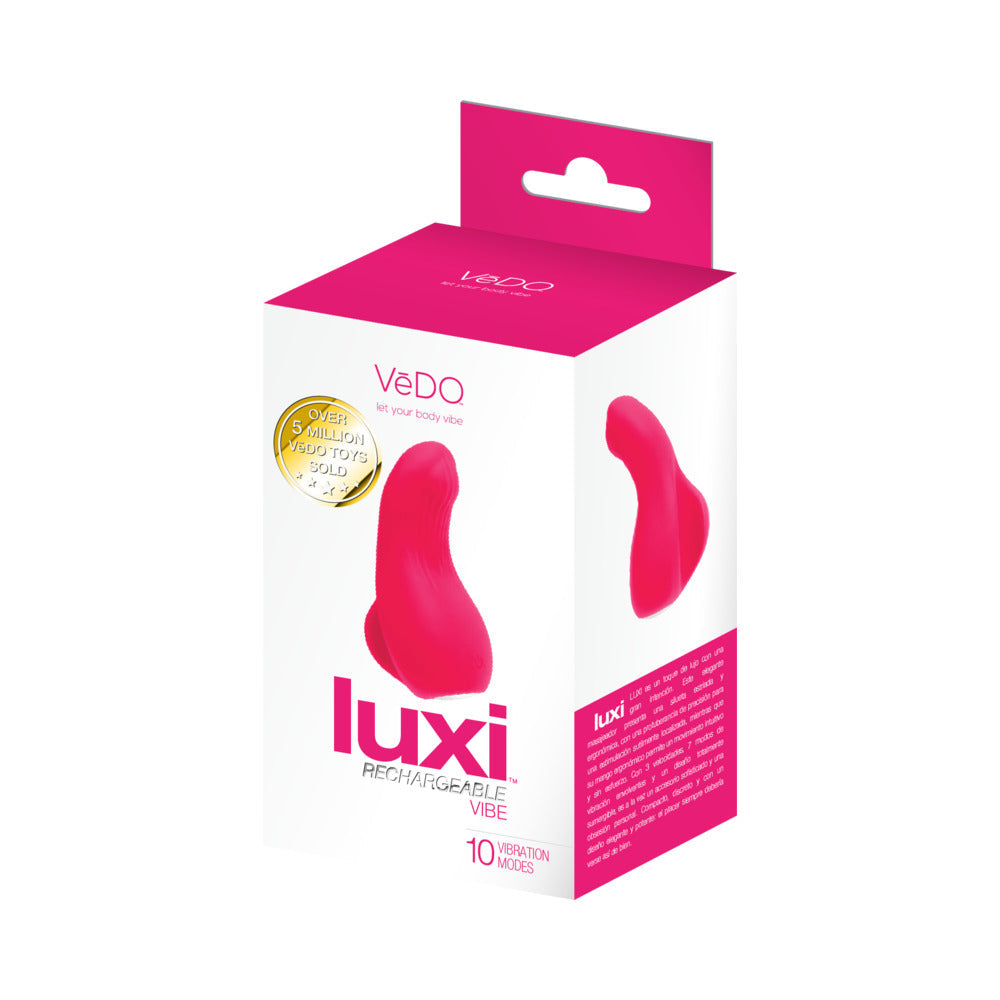 VeDO Luxi Rechargeable Clitoral Finger Vibe Pink