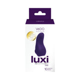 VeDO Luxi Rechargeable Clitoral Finger Vibe Purple