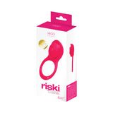 VeDO Riski Rechargeable Clitoral Vibe For Couples Pink
