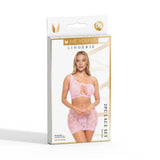 Me You Us Lace 2-Piece Set Pink O/S