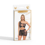 Me You Us Lace 2-Piece Set Black O/S