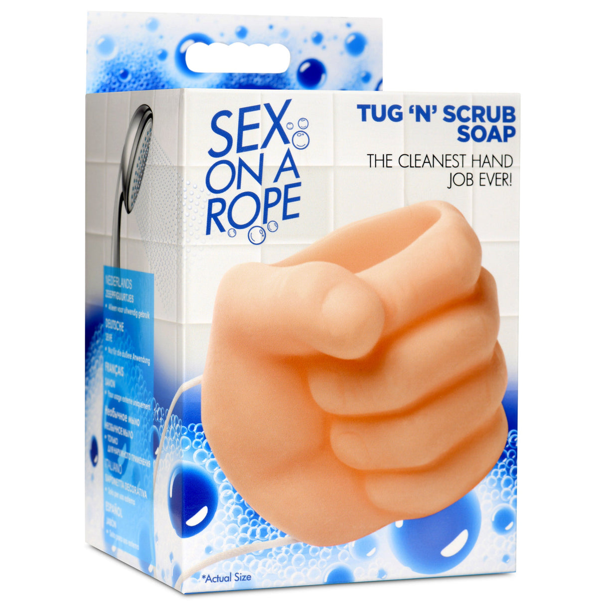 Tug 'n' Scrub Soap