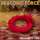 Rise of the Dragon Silicone Cock Ring