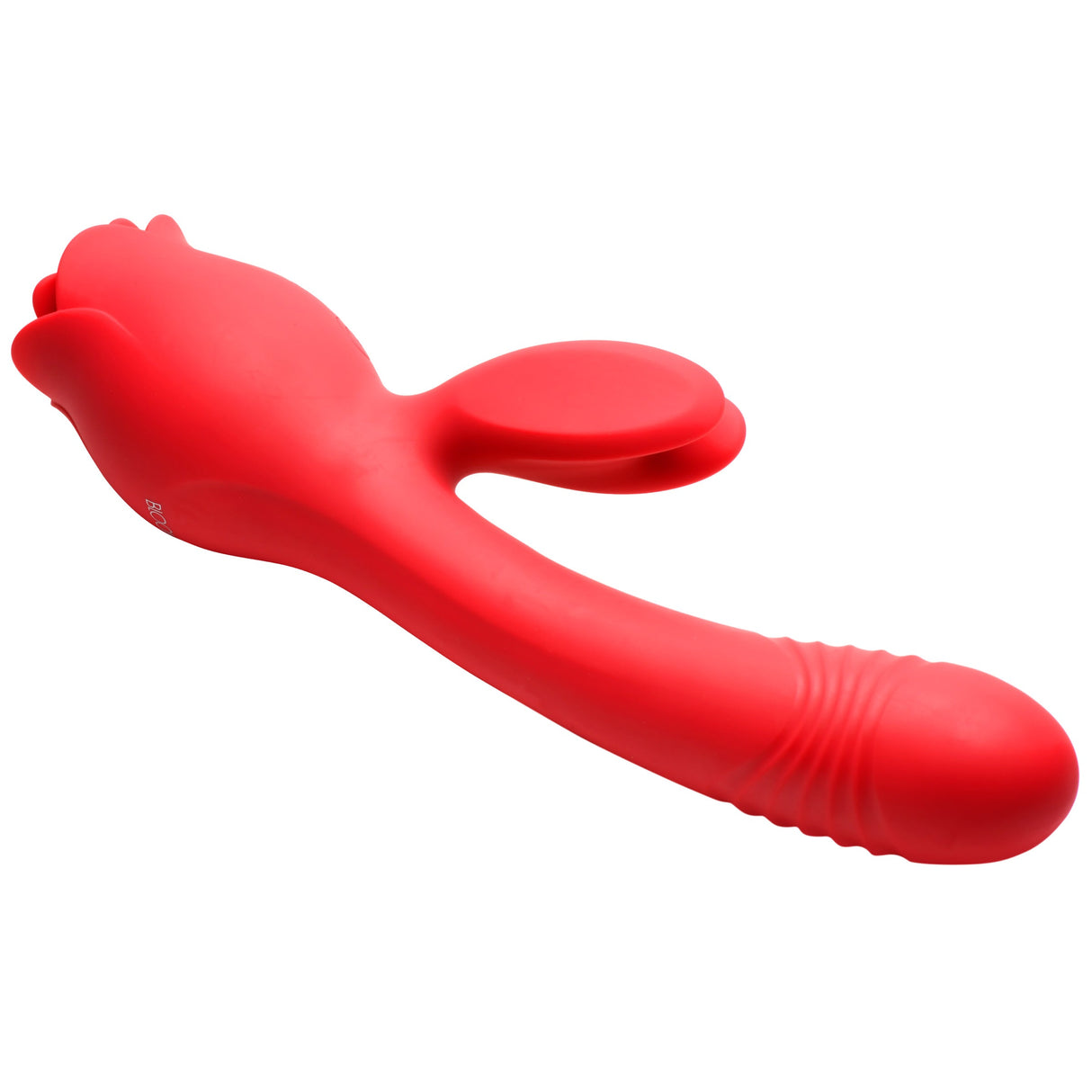 Blooming Bunny Sucking & Thrusting Silicone Rabbit Vibrator