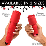 Pleasure Rose 10X Silicone Wand w/ Rose Attachment