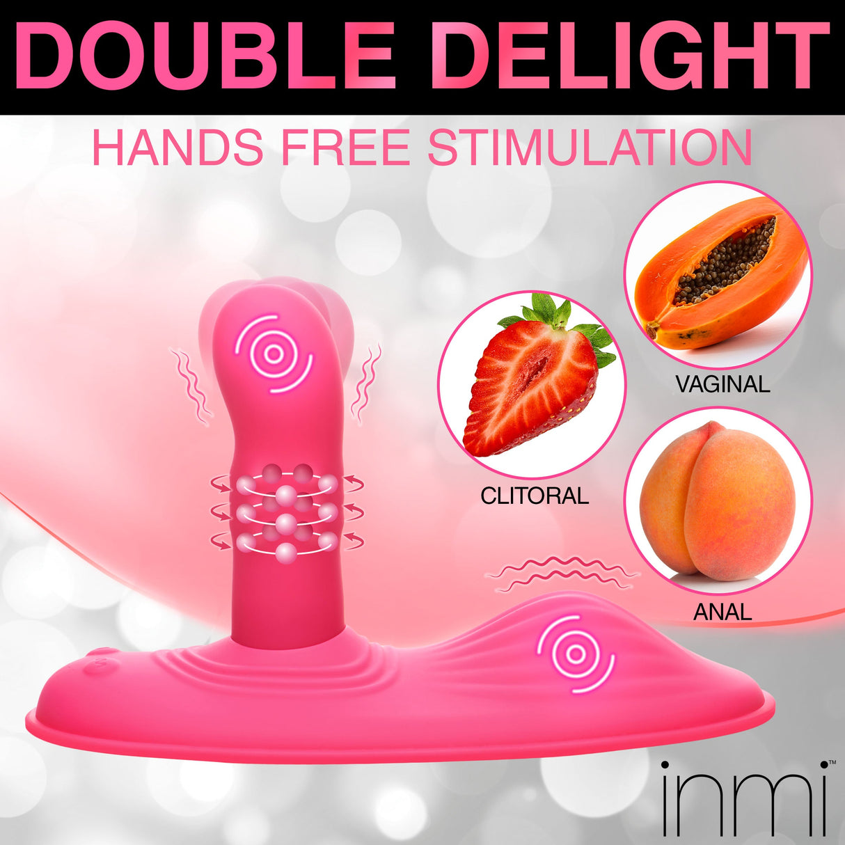 Spin 'N' Grind Rotating & Vibrating Silicone Grinder