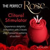 The Perfect Rose Clitoral Stimulator - Red