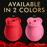 The Perfect Rose Clitoral Stimulator - Red