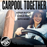 Moby 2 Foot Tall Super Dildo - Light